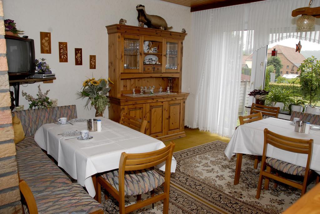Pension Familie Schwarz Gbr Alhausen Buitenkant foto